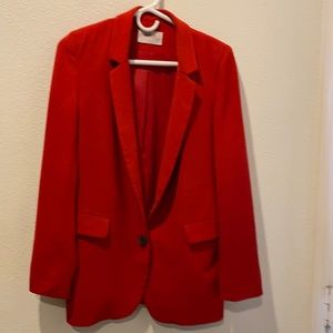 ba&sh Red Blazer